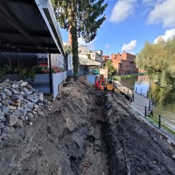 roboty ziemne Boska Wenecja Bydgoszcz 2022 