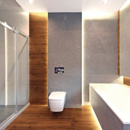 MaxDesigner - projektowanie i aranżacja wnętrz - Nowoczesna łazienka