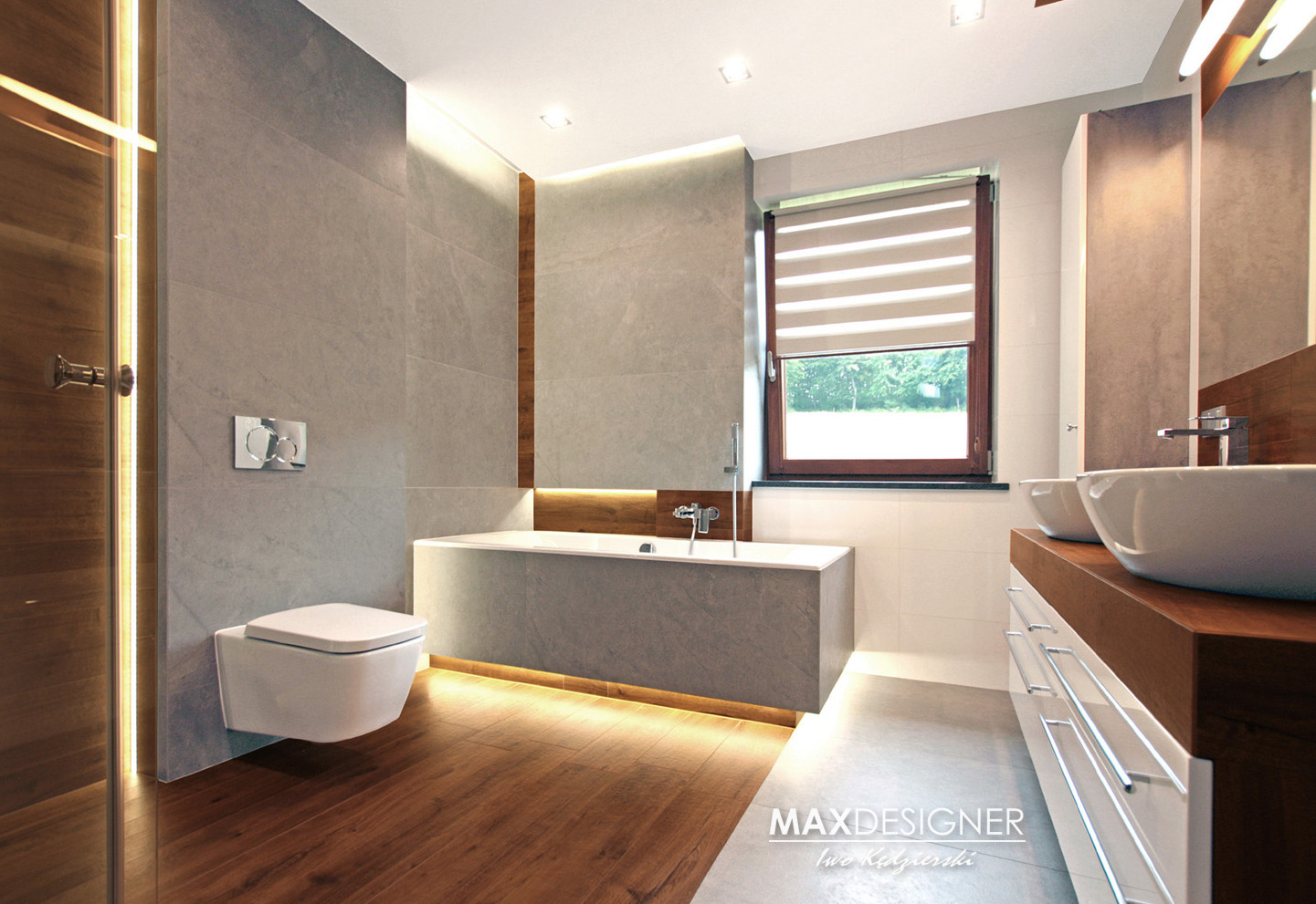 Minimalizm w łazience