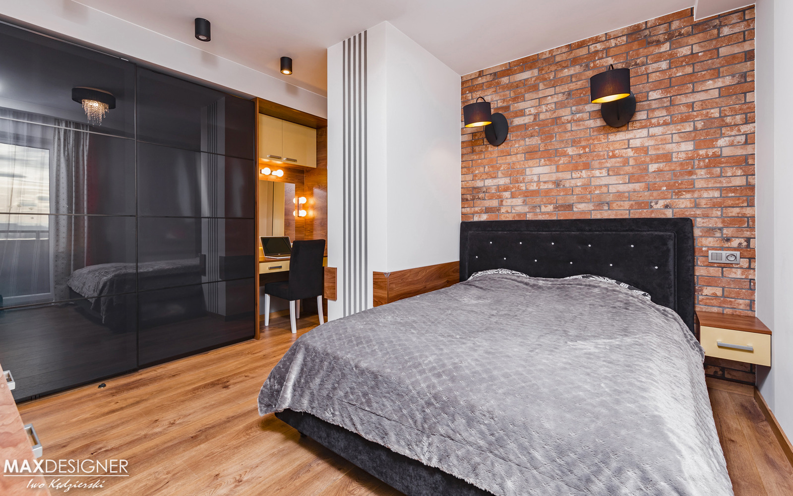 Sypialnia z toaletką