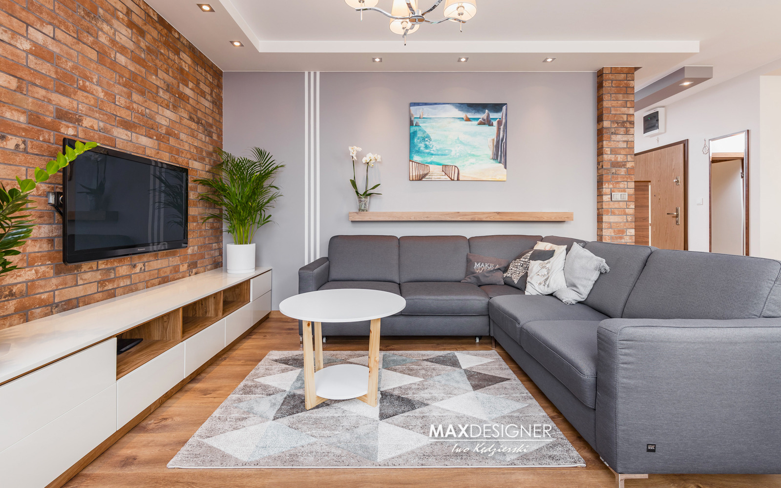 Strefa wypoczynku w salonie