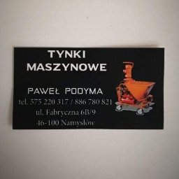 Tynki maszynowe Paweł Podyma - Tynkowanie Pistoletem Namysłów