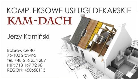 Kompleksowe usługi dekarskie "Kam-Dach" - Remonty mieszkań Sławno