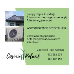 Cosima Poland Sp.zo.o. - Instalacje Fotowoltaiczne Żyrardów