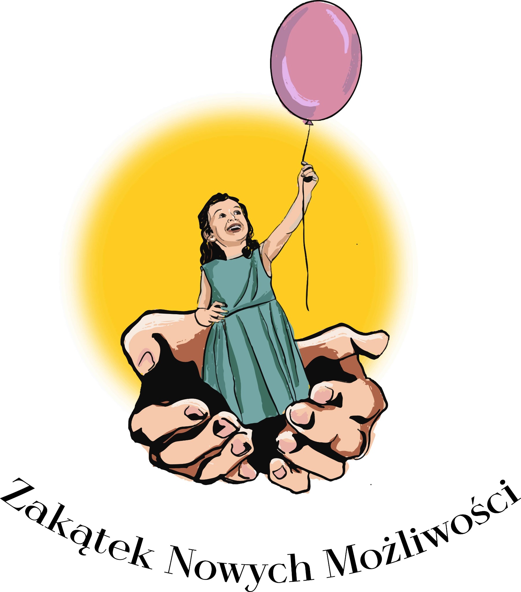 Logotyp stowarzyszenia realizowany na zlecenie.