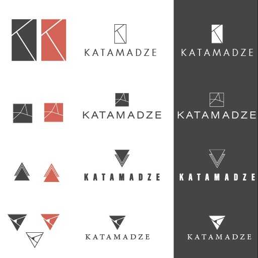 Proces pracy nad logotypem.