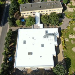 Pimar Izolacje S.C - dach 1600 m2 polimocznik aplikowany na zimno