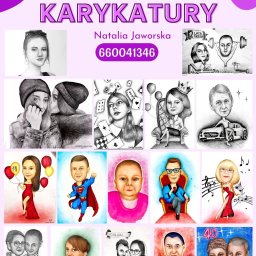KARYKATURY I PORTRETY
Zainteresowanych portretem na zamówienie zapraszam do kontaktu  w wiadomości prywatnej ☺️💬
660041346