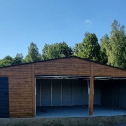 Garaże blaszane Szczyrzyc 2