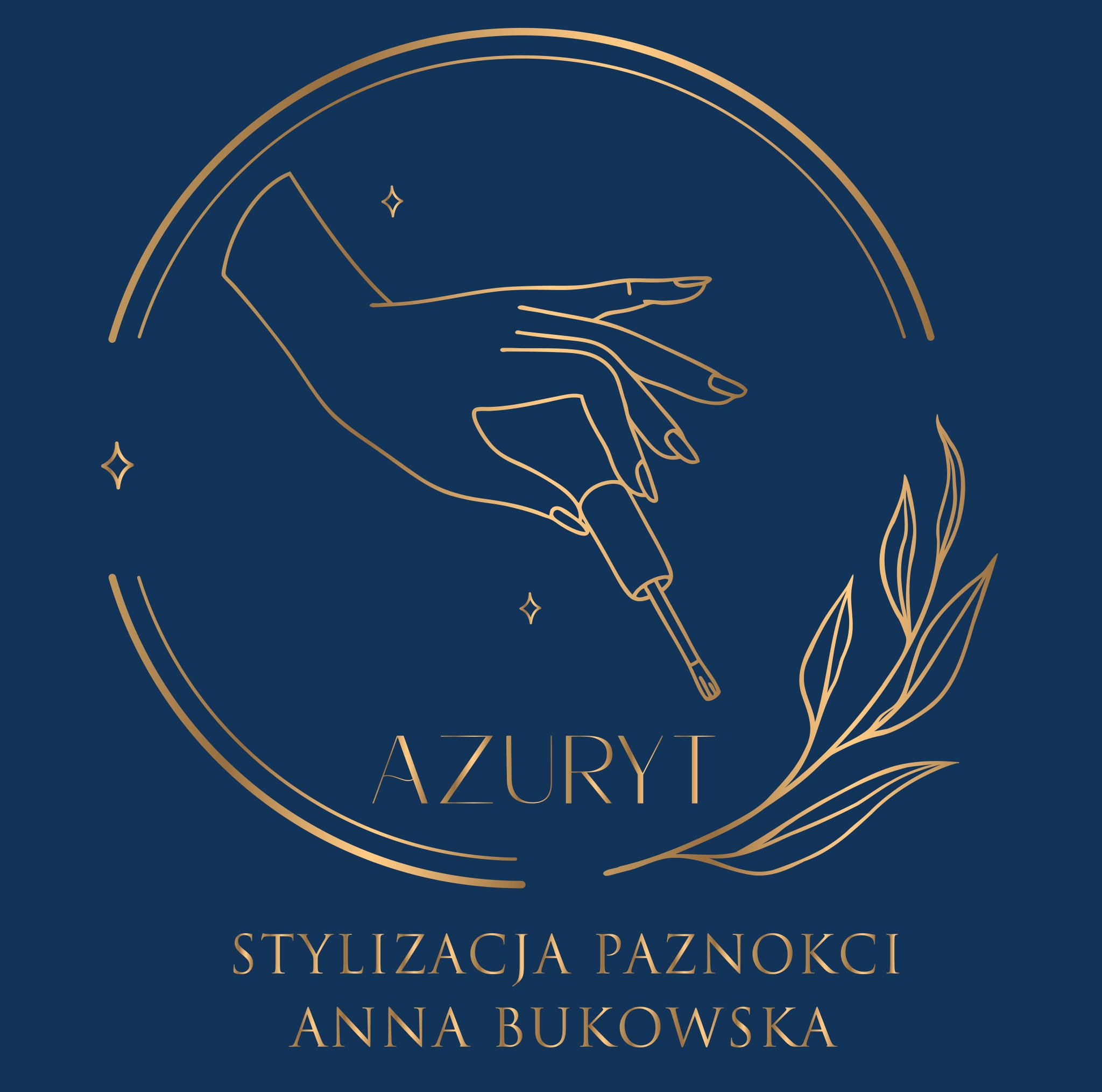Logo dla stylizacji paznokci