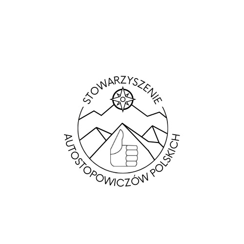 Logo dla stowarzyszenia autostopowiczów polskich