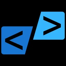 Dwa niebieskie bloki z symbolami mniejszości i większości, reprezentujące kodowanie, na czarnym tle.