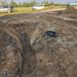 Usługi Geodezyjno-Kartograficzne BM-GEO Bogdan Stasiurka - Obsługa wodociągu i kanalizacji sanitarnej Szczytniki Małe