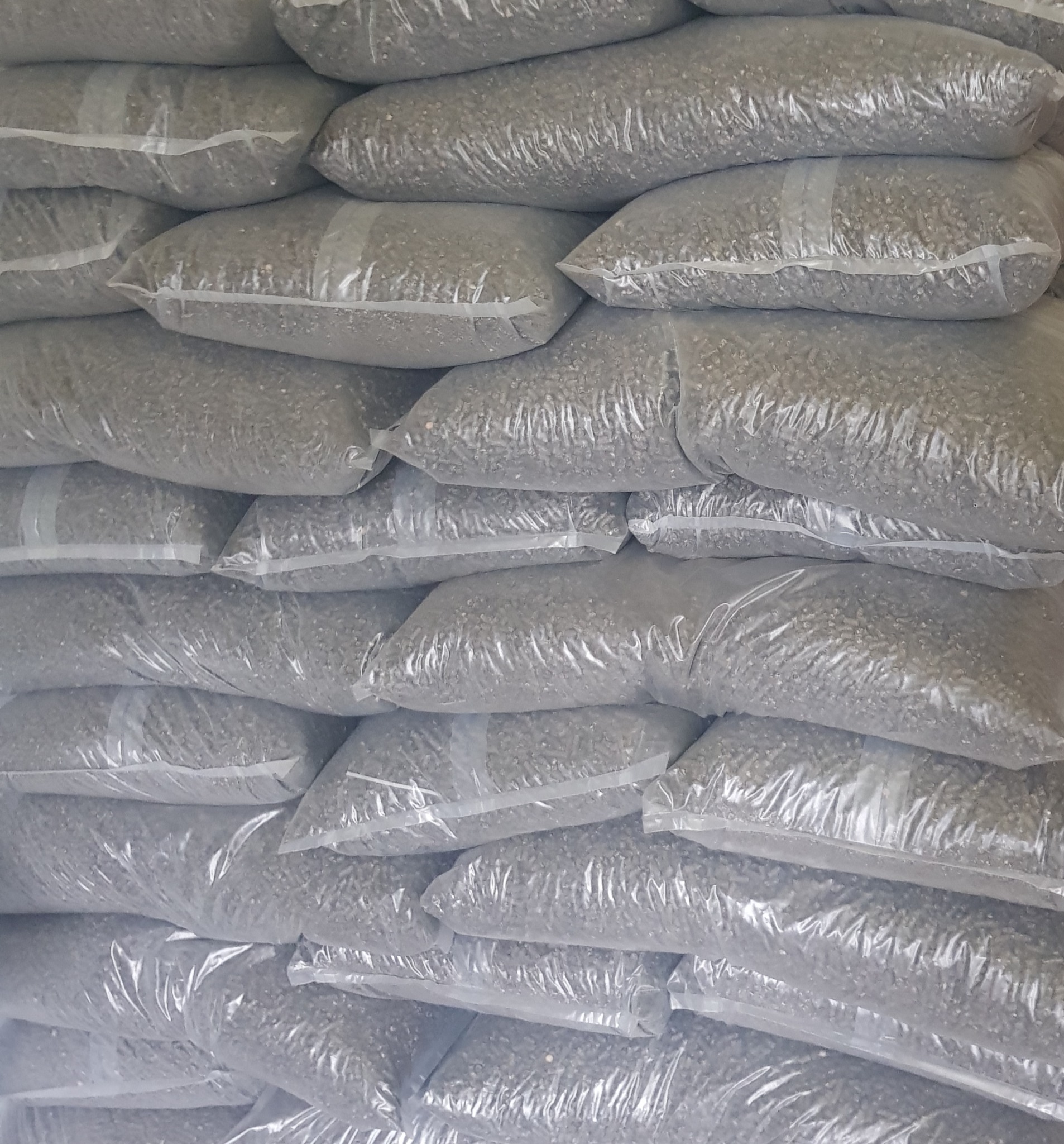 Pellet z łuski słonecznika 6 i 8mm.