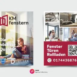 Projekt i druk ulotek