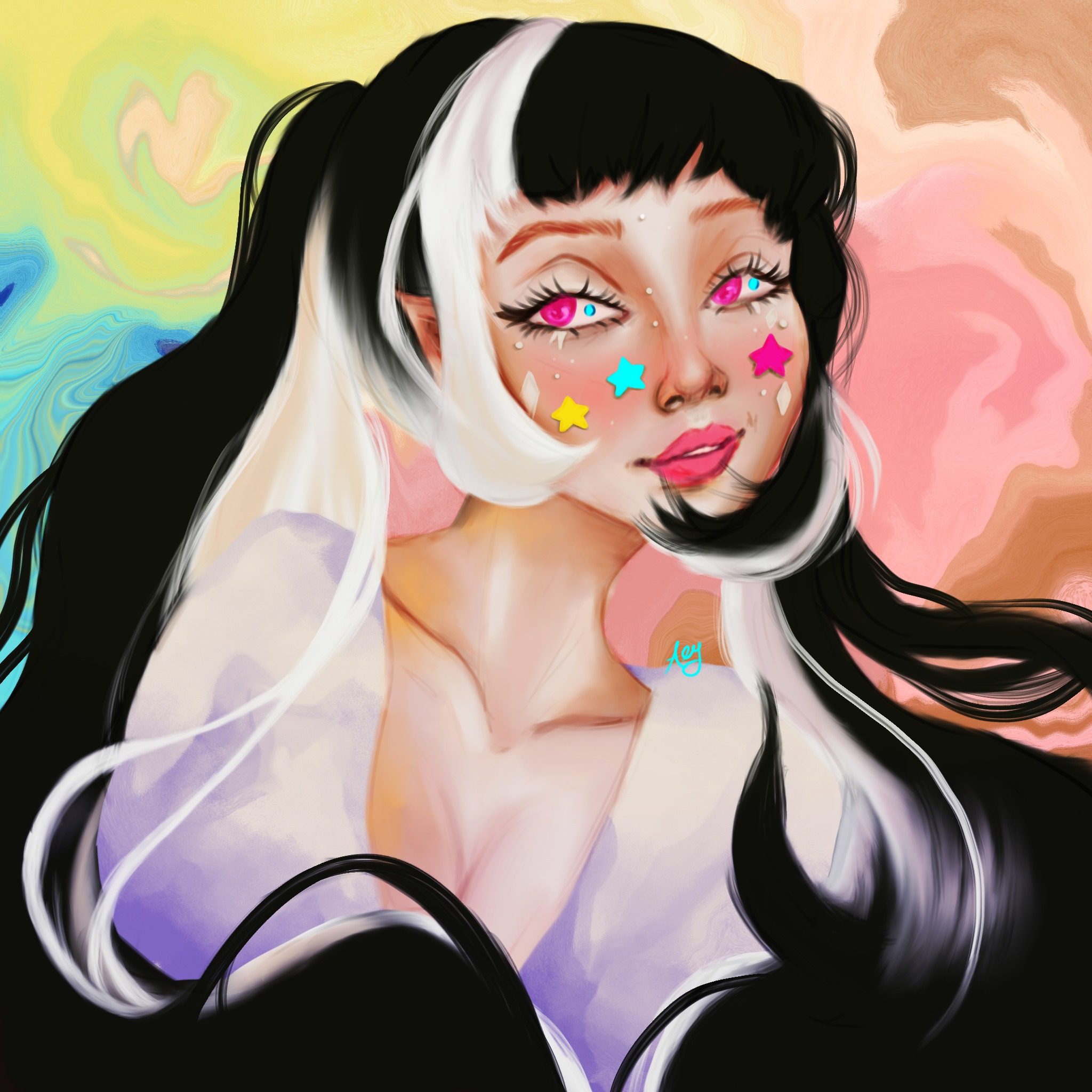 Portret 5 (abstrakcja)