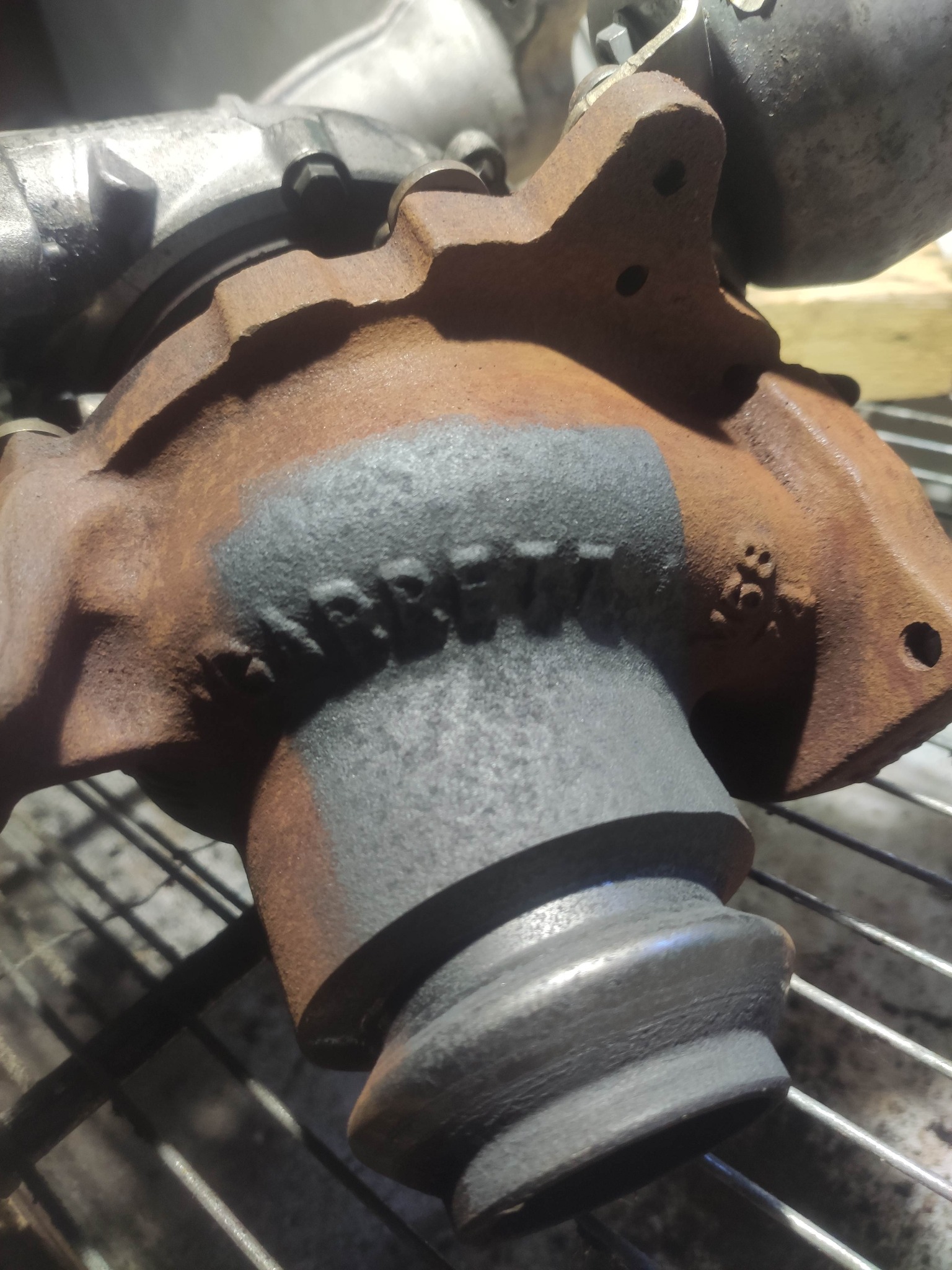 Sprężarka wykonana z żeliwa