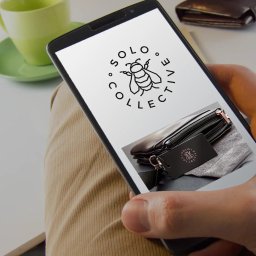 SzczygielskaDesign - Logo marki Solocollective, branża tekstylna.