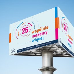 Projekt billboardu dla Stowarzyszenia Lipnik oraz logo z okazji 25-lecia istnienia Stowarzyszenia.