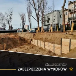 Zabezpieczenia Wykopów Ścianki Berlińskie i Pale Cfa