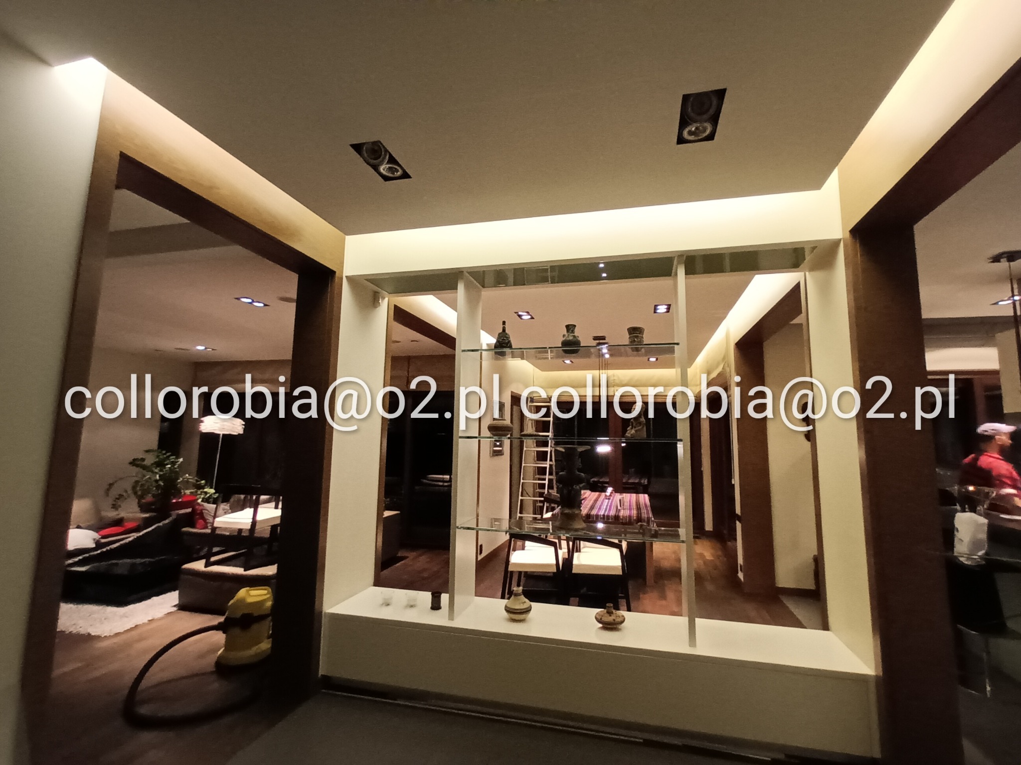 Montaz oswietlenia led