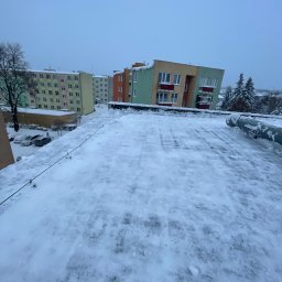 174 mkw dachu odśnieżone na czysto 