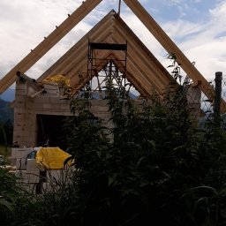 Murowanie ścian Kasina wielka 2