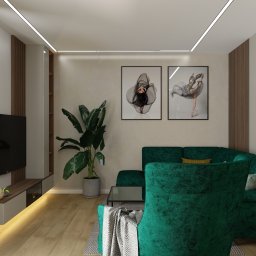 Projektowanie mieszkania Rzgów 1