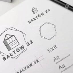 Przedstawiamy do naszej kolekcji, projekt strony internetowej oraz projekt loga dla Bałtów 22 czyli dom z basenem na wynajem.