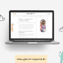 Zrealizowana strona internetowa – projekt dla żłobka Stacyjkowo Gdynia Wielki Kack!

Naszym celem było stworzenie witryny, która nie tylko odzwierciedli niezwykłą troskę o rozwój i edukację najmłodszych,.