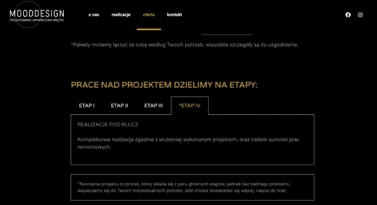 Strona internetowa została wykonany na systemie cms WordPress z wykorzystaniem zaawansowanej wtyczki ElementorPro.