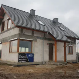 Kompleksowe wykonanie dachu budynku mieszkalnego. Dachówk Braas Teviva