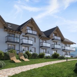 Wizualizacja projektu budowlanego w Czorsztynie.