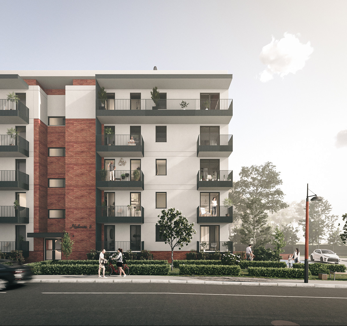 Wizualizacja projektu budowlanego - Makowa, Kraśnik.