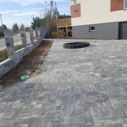 Układanie kostki brukowej Tęgoborze 1