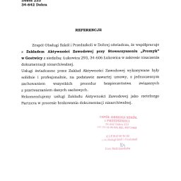 Niszczenie dokumentów Łukowica 1