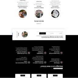 Wdrożenie nowoczesnego szablonu dla szkoły językowej oferującej kursy języków obcych zarówno online jak i stacjonarnie. 