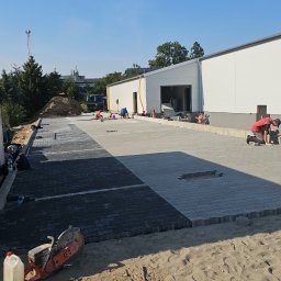 Układanie kostki brukowej Główczyce 4