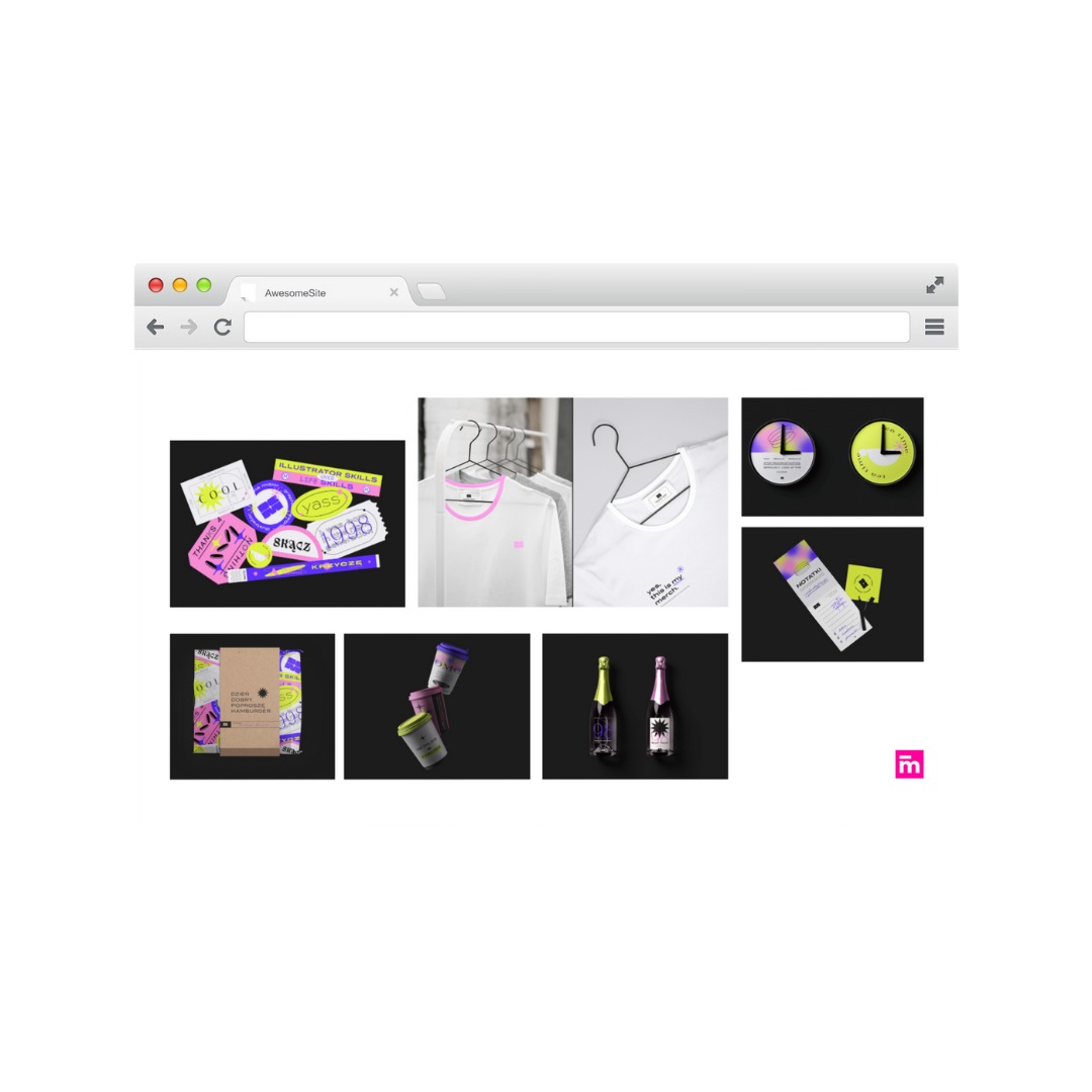 Pełna identyfikacja graficzna nowej firmy na rynku - moodFood GmbH powiązanej z siecia MAKRO w Niemczech.