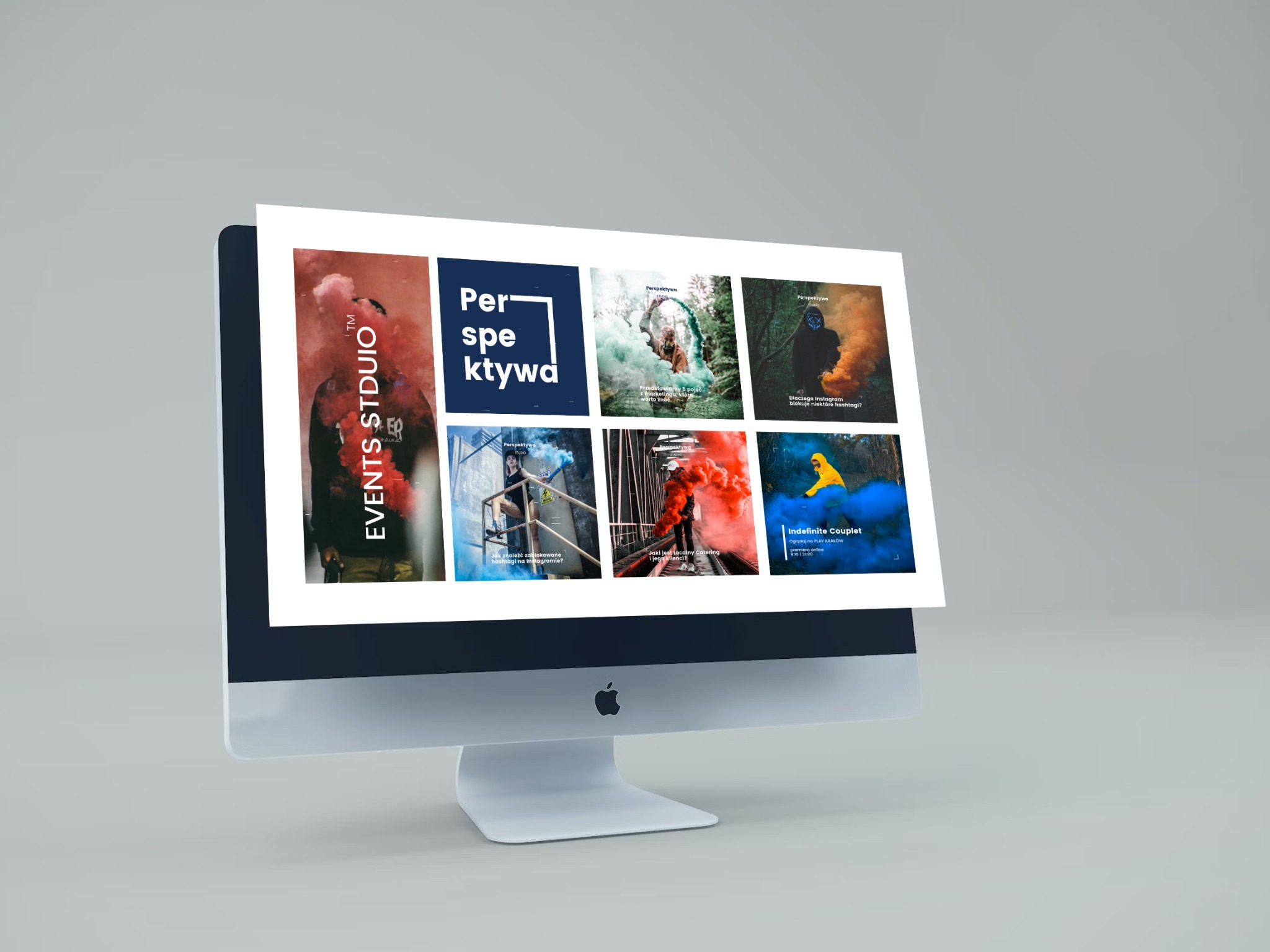Pełna identyfikacja wizualna studia reklamowego wraz z sesją zdjęciową.