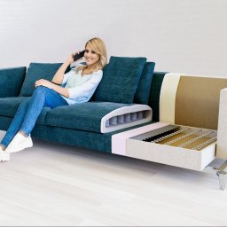 Marek Kadłubowski 3DVisio - Wizualizacja przekroju kanapy