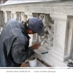 renowacja sztukaterii kamiennej