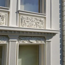 sztukateria elewacyjna gips , styropian