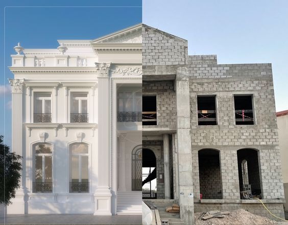 Budynek po Remoncie i Przed Remonterm