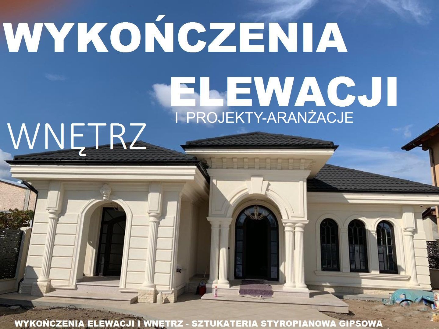 Wykończenia Wnętrz i Elewacji , Projekty Aranrzcji Budunków