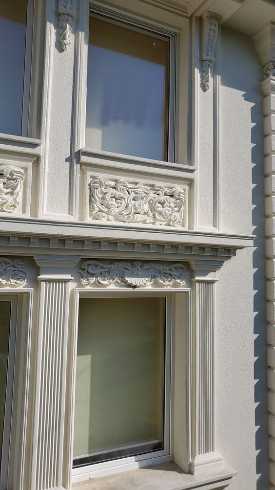 sztukateria elewacyjna gips , styropian