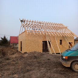 Budowa domu drewnianego szkieletowego 