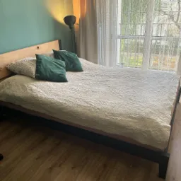 Łóżko dębowe life edge 140x200