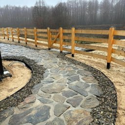 Układanie kostki brukowej Lwówek 3