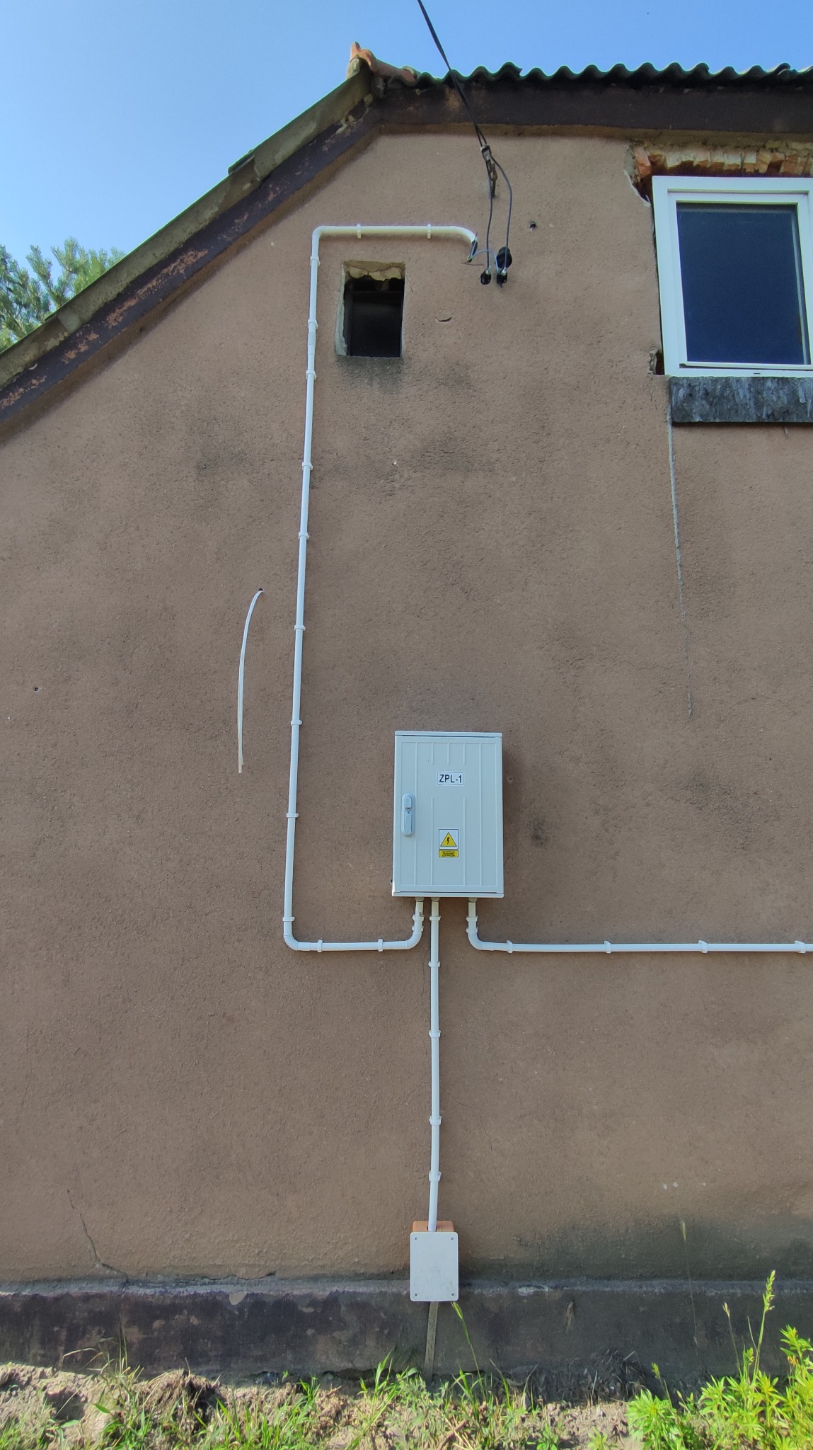 Montaż złącza pomiarowego